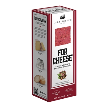 For Cheese - Cheesemonger's spice rub cracker